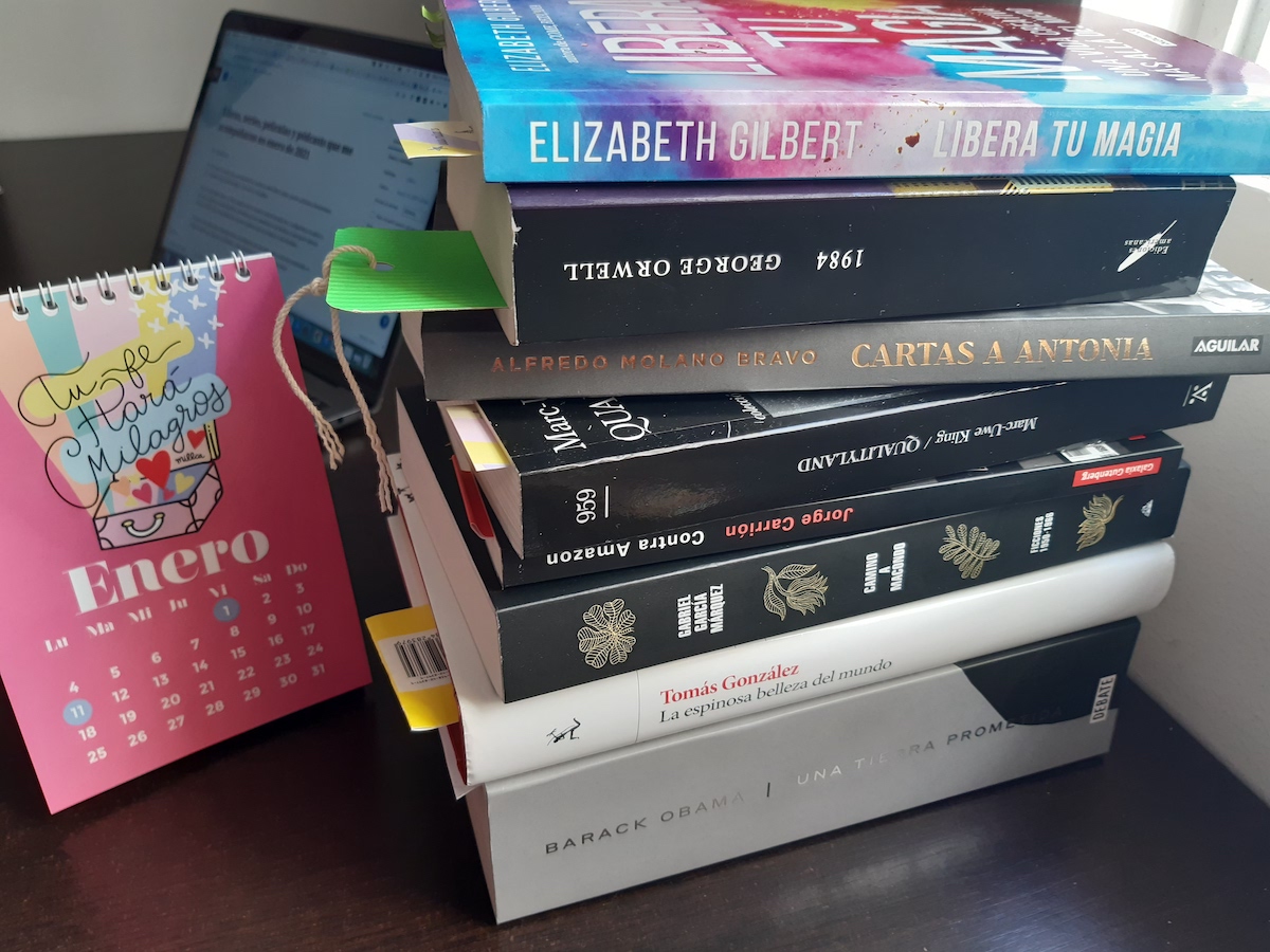Libros, series, películas y pódcasts que me acompañaron en enero de 2021