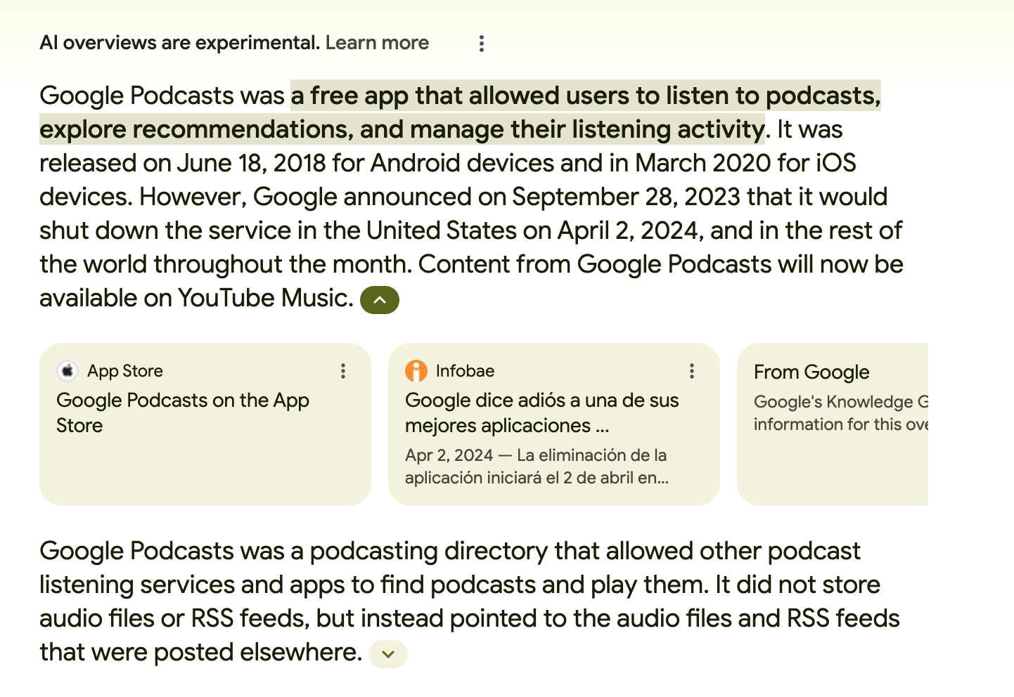 R.I.P. Google Podcast, Custom GPTs y el libro Lo viral