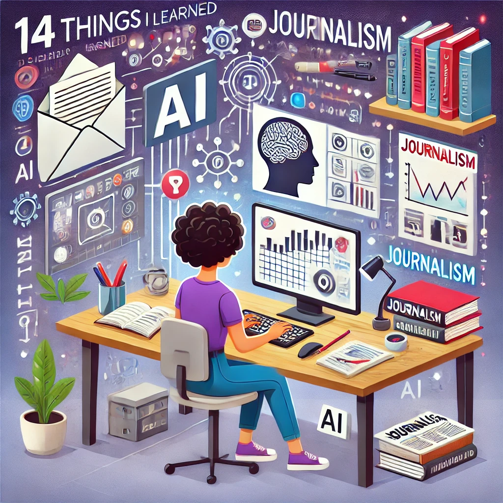 14 cosas que aprendí en 2024 trabajando en proyectos periodísticos que emplean inteligencia artificial